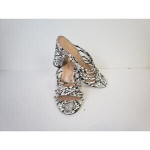 (JL) Oli Jolimall Sandals Women's Shoes Size 7 Snakeskin Straps Slide Mobwife